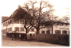 Ansicht Badberg 9 um 1900.